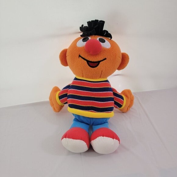 Sesame Street ERNIE Character Stuff Plush Toy 11” Tall Doll - Picture 1 of 7